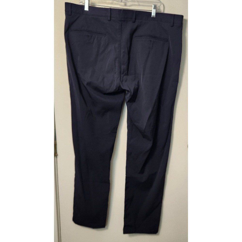 Lot of 2 Theory Zane SW‎ Neoteric Khaki Blue Chino Pants 40x32 Preppy Flat Front - Picture 4 of 16